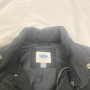 Old Navy Men's Dark Gray Puffer Jacket